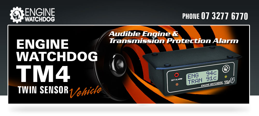 Engine Watchdog TM4 Twin Swensor Vehicle Audible Engine Protection Alarm